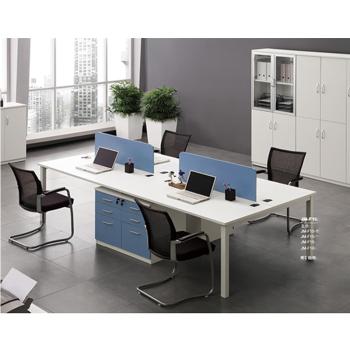 家具簡約職員辦公桌時尚員工電腦桌上海新款屏風(fēng)隔斷工作位工廠直銷